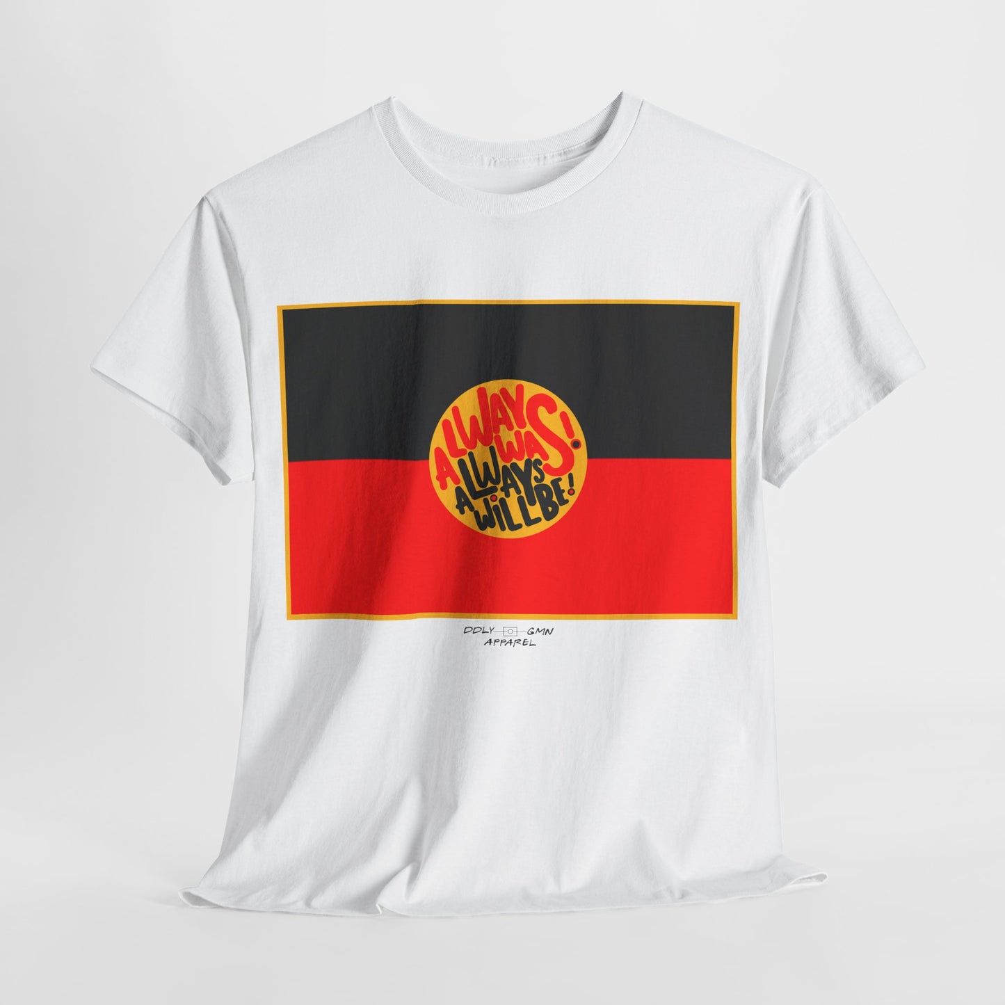 Aboriginal Flag (white)