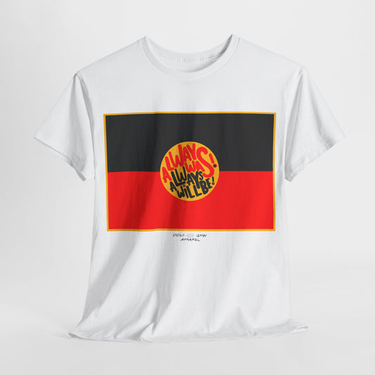 Aboriginal Flag (white)